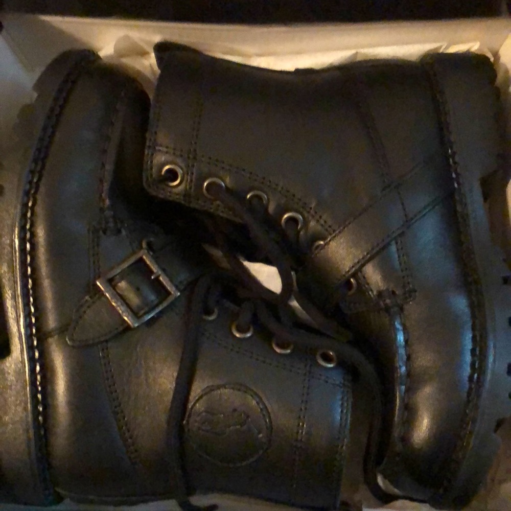 Ralph Lauren Polo Black Ranger Boots